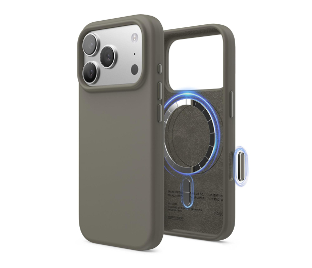 Elago Magsafe Silicon Case do iPhone 17 PRO Medium Gray ES17MSSC63PRO-MGY - 1360487 - zdjęcie